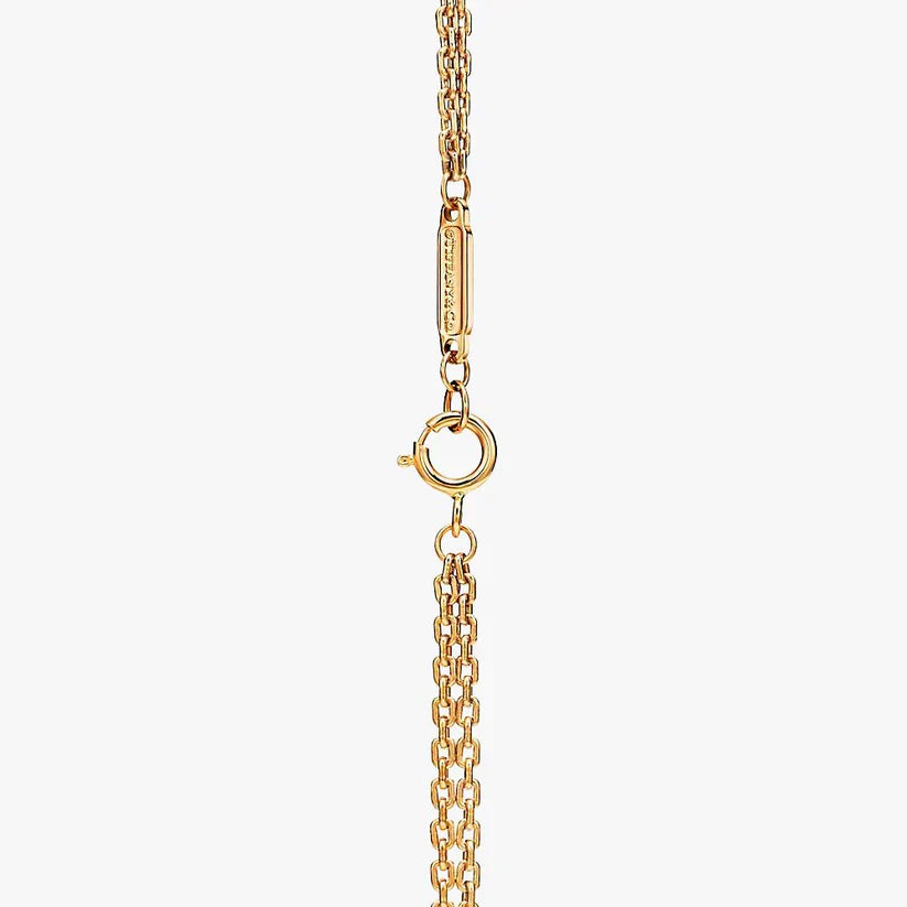 Double Pendant - 18k Gold