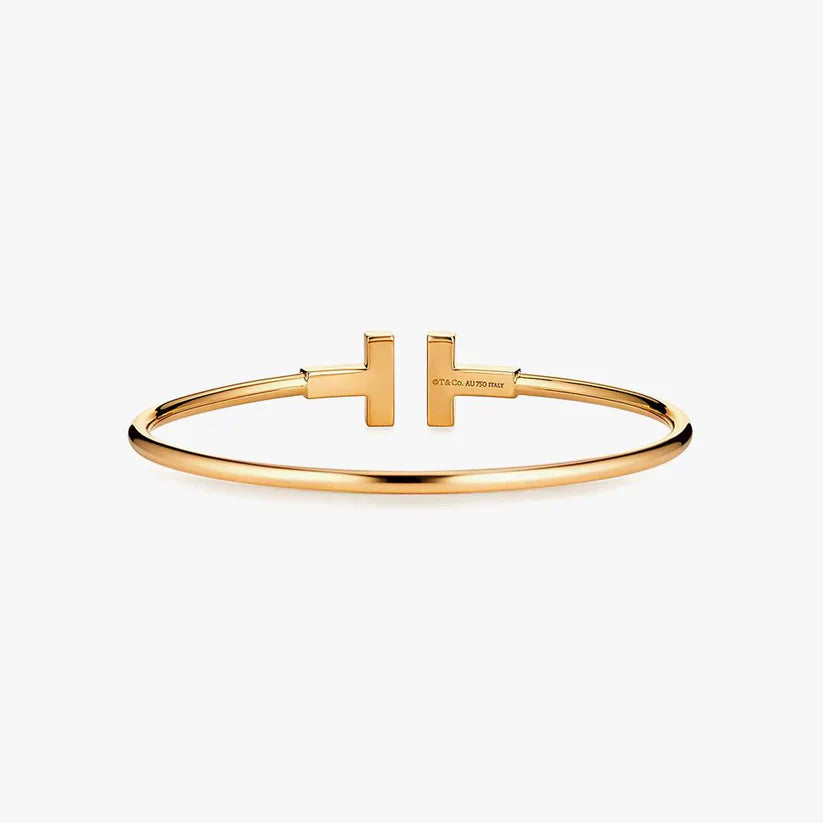 Gold Wire Bracelet in 18k